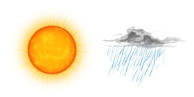 12个天气预报PNG图标